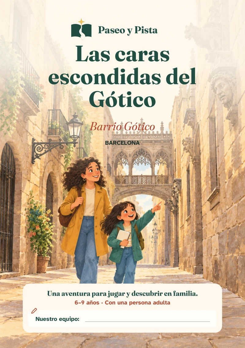 Cubierta ilustrada de Las caras escondidas del Gótico