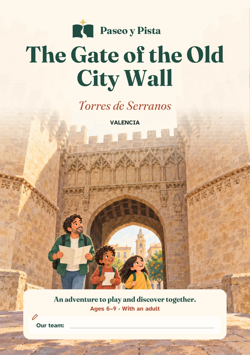 Illustrated cover of The Gate of the Old City Wall