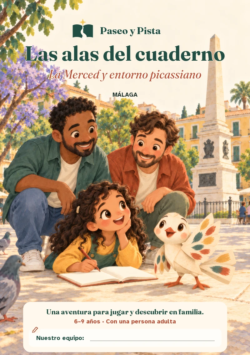 Cubierta ilustrada de Las alas del cuaderno
