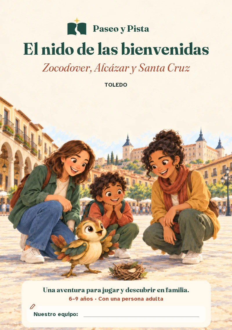 Cubierta ilustrada de El nido de las bienvenidas