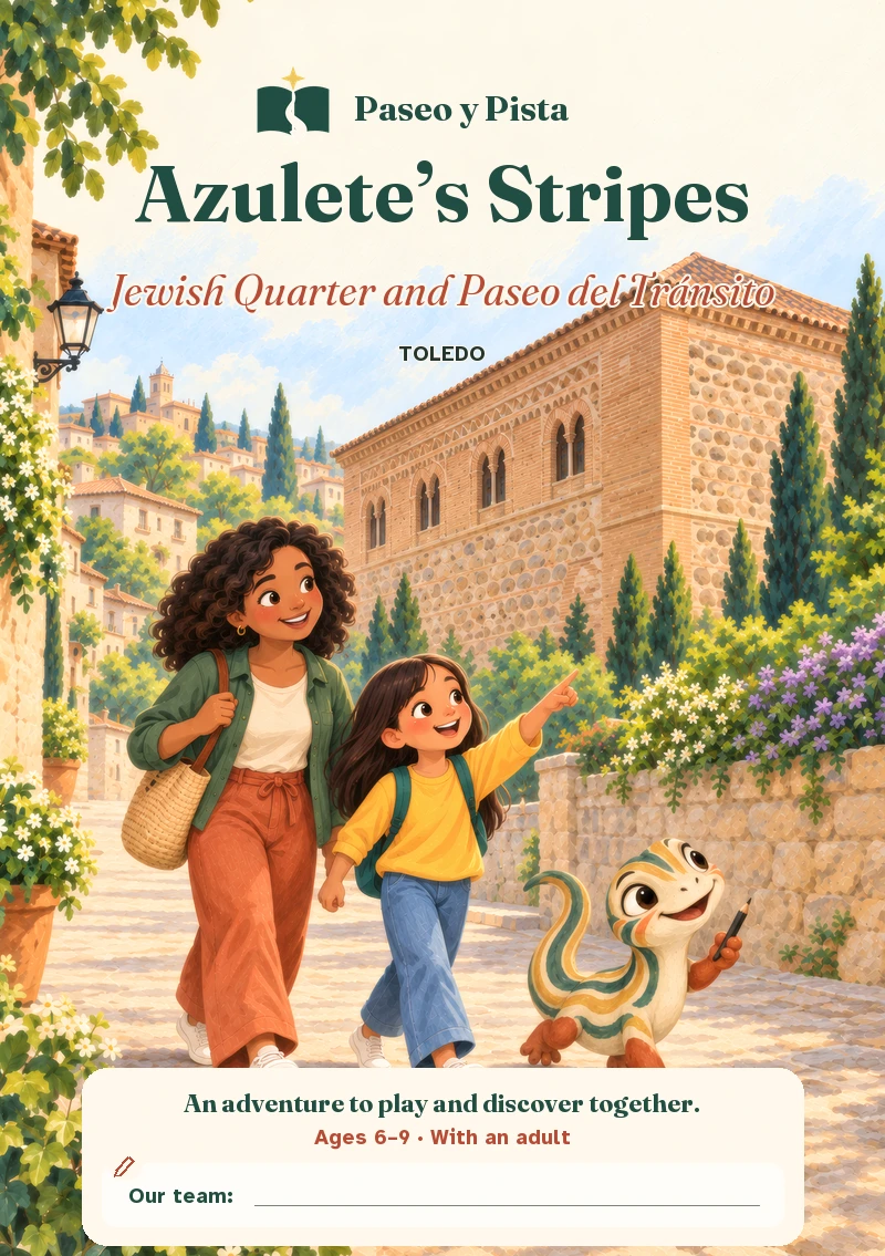 Illustrated cover of Azulete’s Stripes