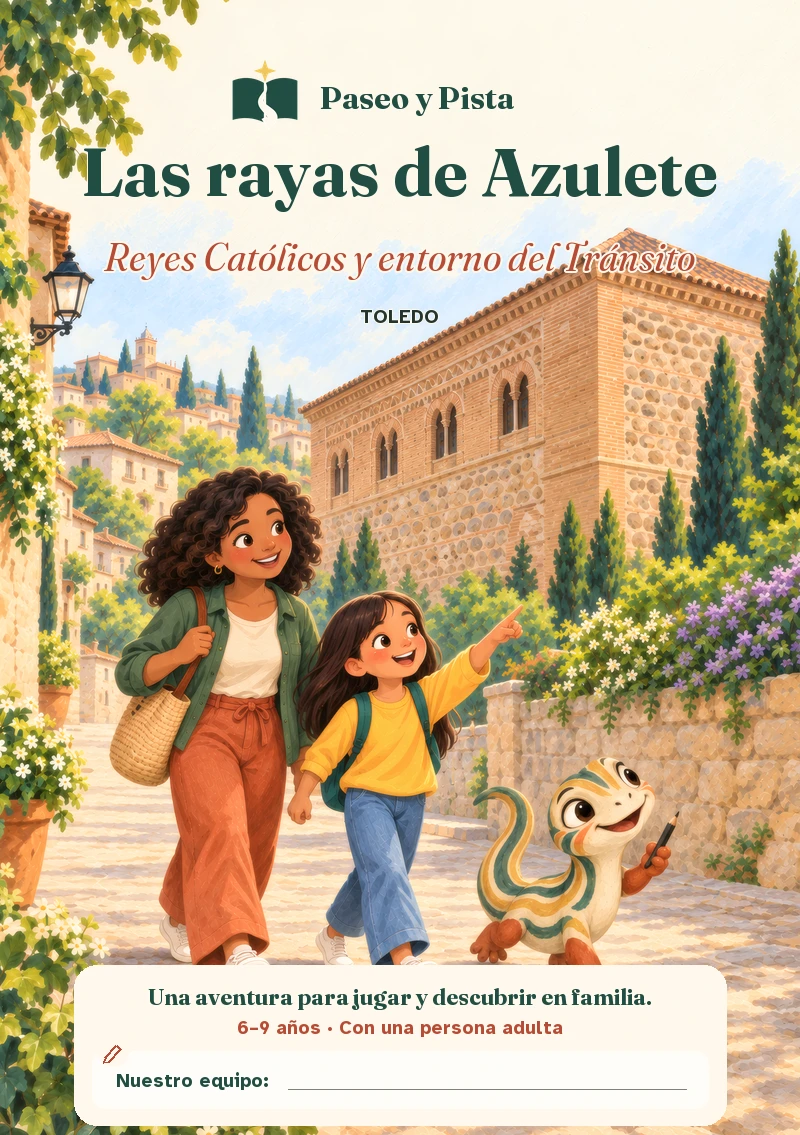 Cubierta ilustrada de Las rayas de Azulete